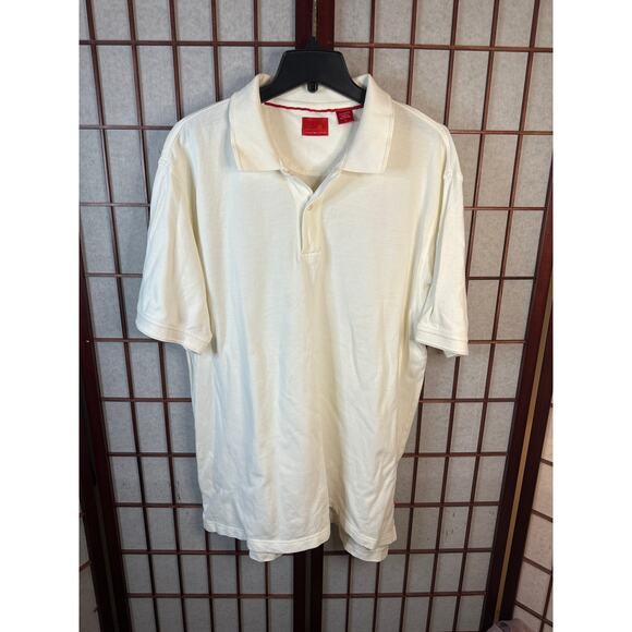 Men’s cream size, large IZOD collared shirt. Excellent condition. - Picture 1 of 7